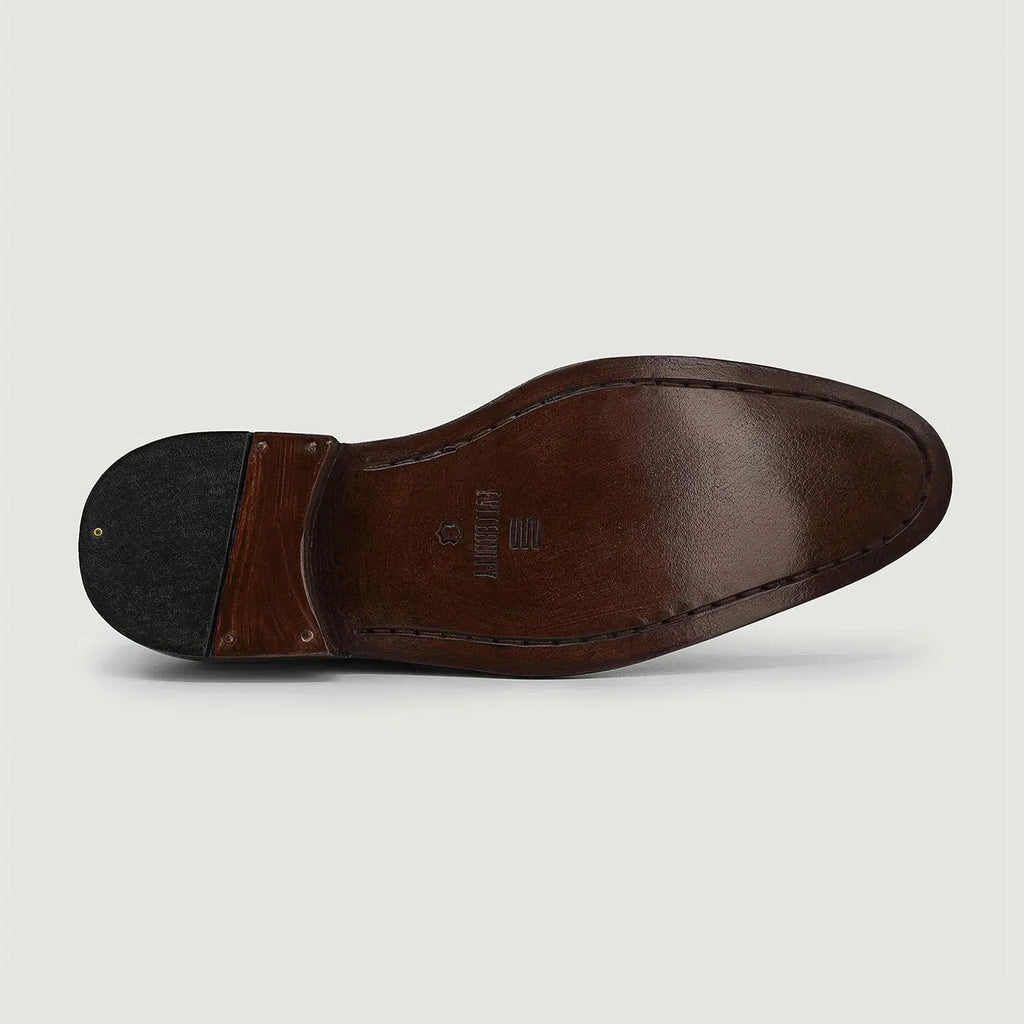 Corry Chukka Black Leather Boots