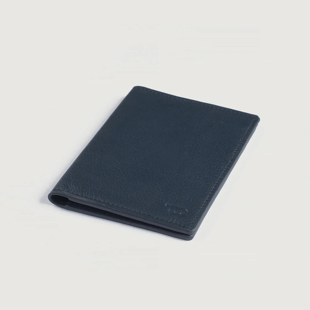 Bernardi Blue Leather Travel Wallet