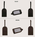 Personalized Leather Luggage Tag With Name/Initials Engraving - Add On