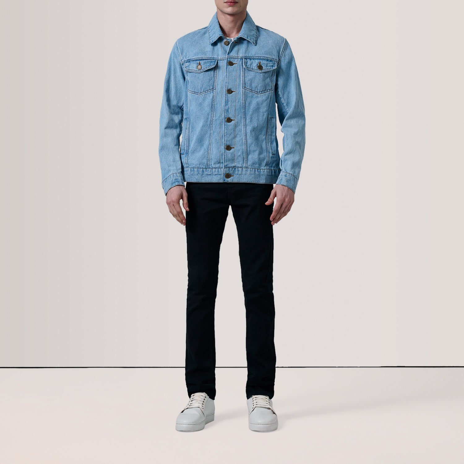 Conard Light Blue Denim Trucker Jacket