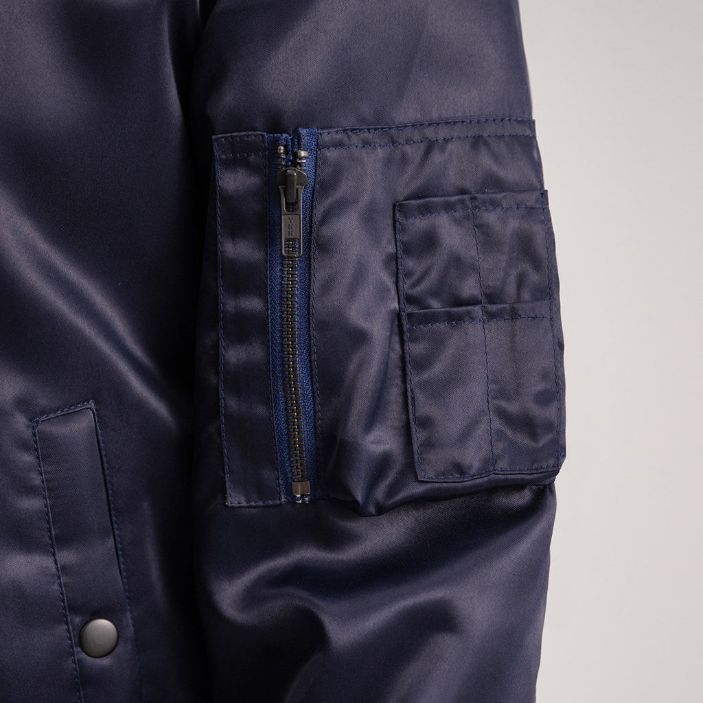 Quinton MA-1 Blue Bomber Jacket