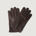 Ralph Brown Leather Dress Gloves