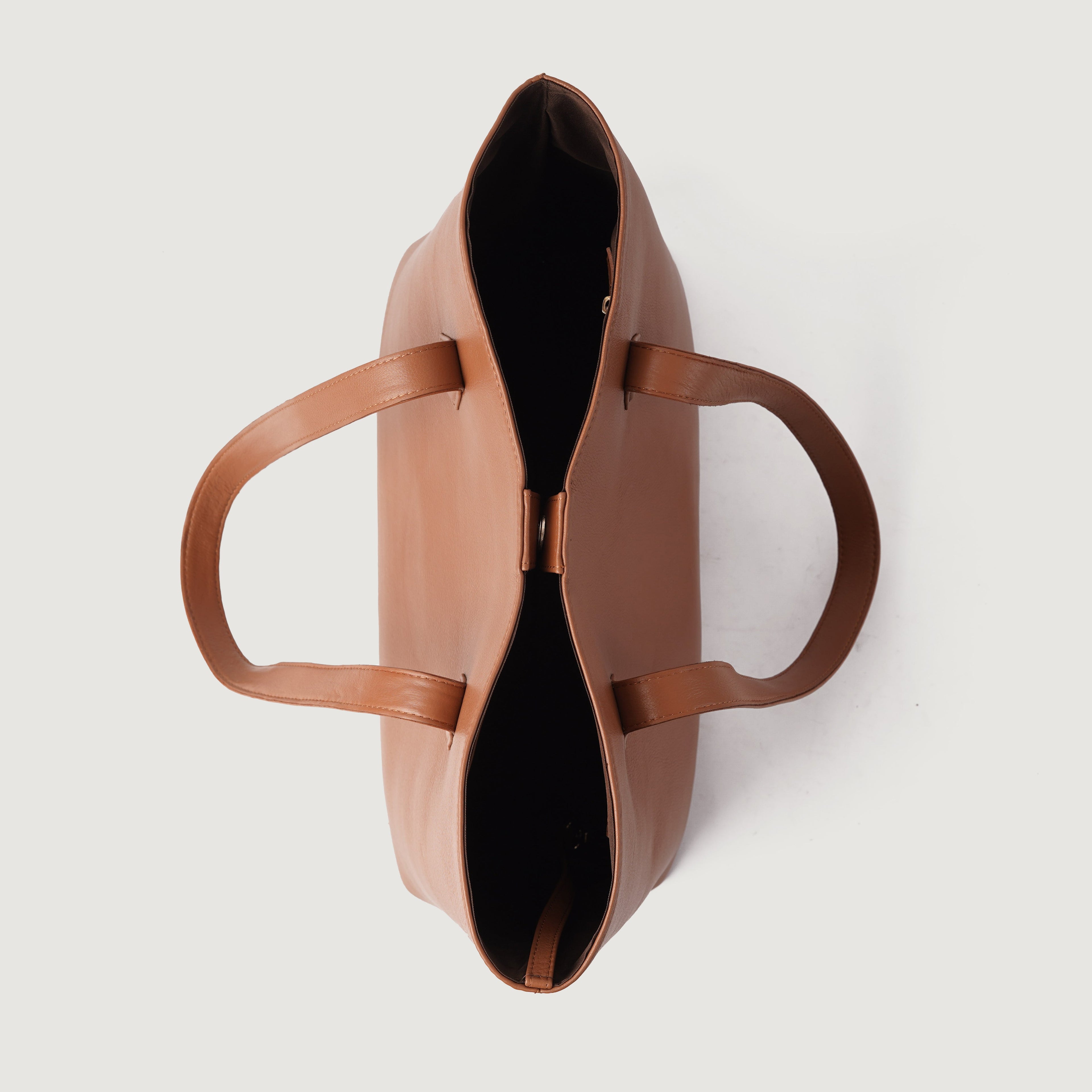 The Bianca Brown Leather Tote Bag