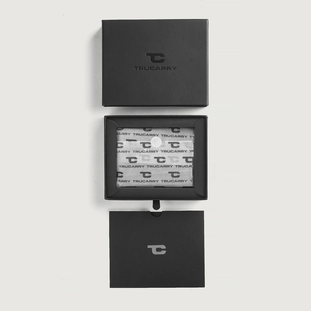 Voren Black Leather Bi-fold Wallet