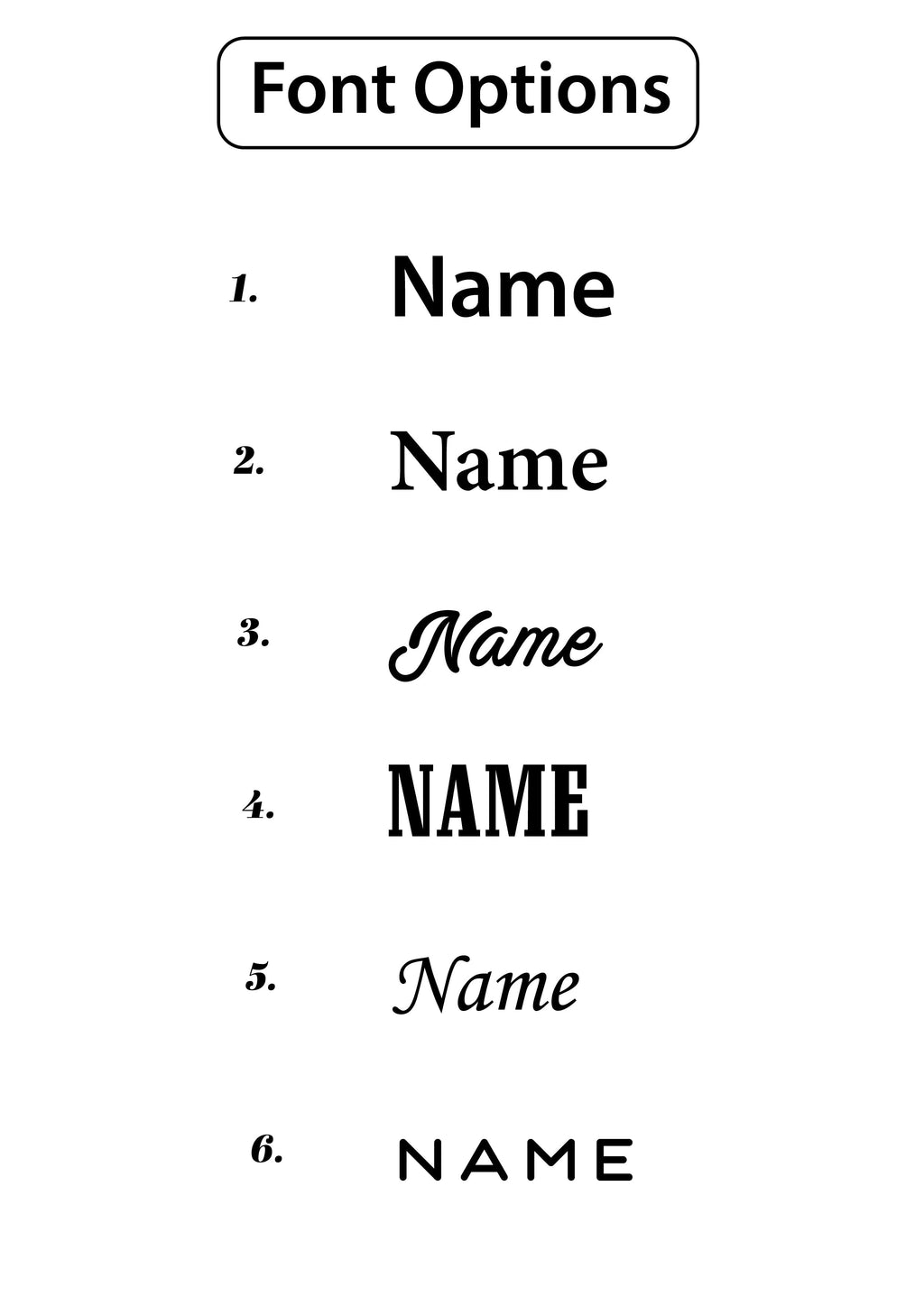 Custom Name/Initials Engraving